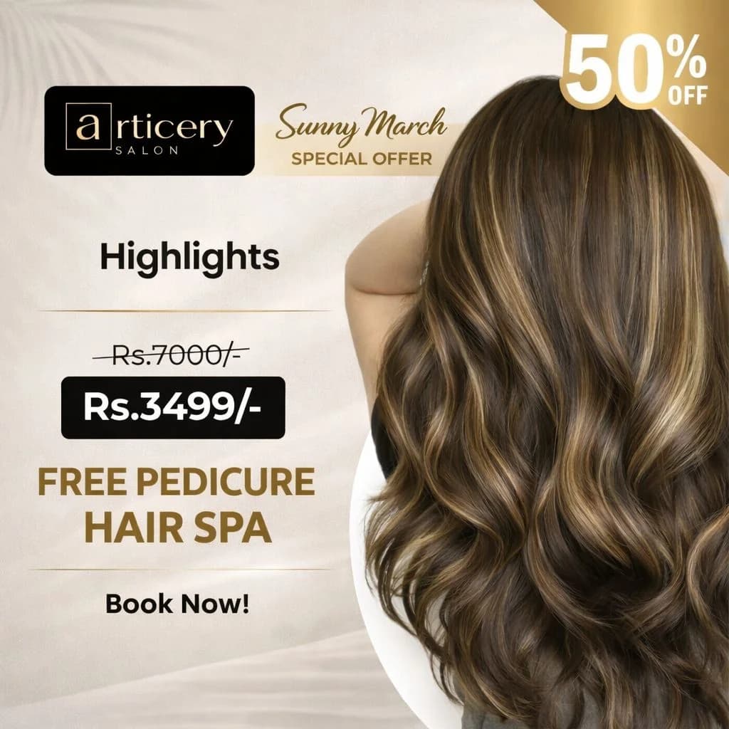 Highlights — 50% off at Articery Salon