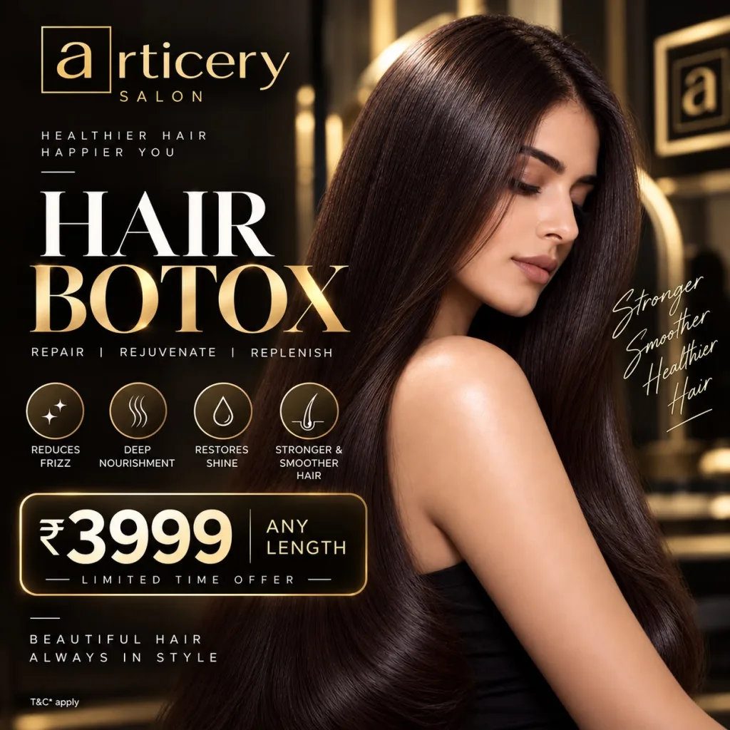 Hair Botox — Rs.3,999/- at Articery Salon